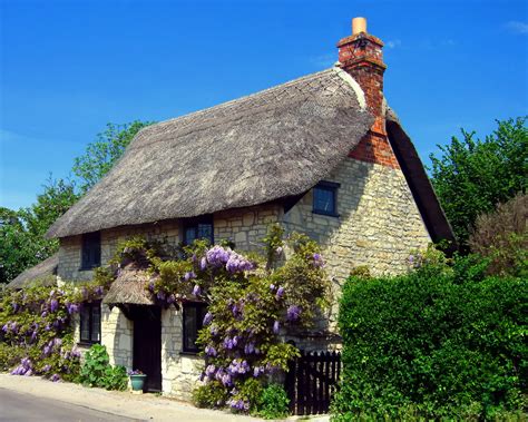 wooden cottages in england